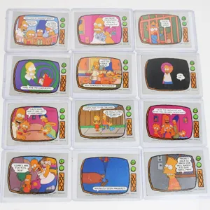 COLLECTION OF SIMPSONS COLLECTOR CARDS 1990***POLICE SEIZURE***