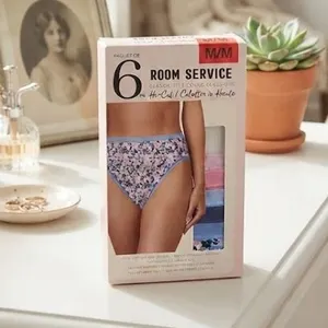 Room Service 6pk Hi-Cut Panties M/M