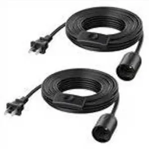 Cable Matters Hanging Lamp Cord 2-Pack