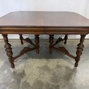 Dark Wood Dining Table