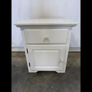 Furniture Nightstand White Drawer Cabinet