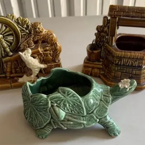3 Small McCoy Planters