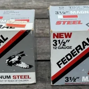 2 - Boxes Federal 12GA Shotshells