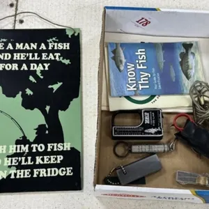 Scales, Fire Starter, Metal Sign & More