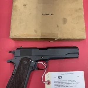 Remington Rand 1911A1 .45 auto Pistol