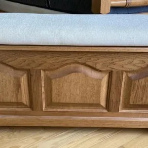 Oak Dressing Bench