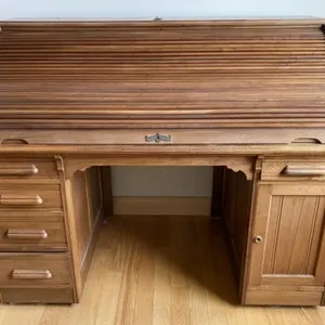 Antique Roll Top Desk