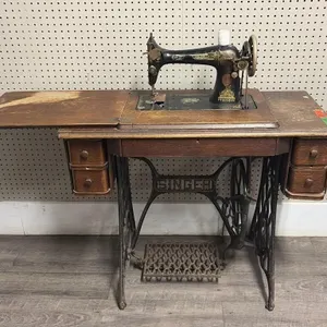 Vintage Singer Sewing Machine Table
