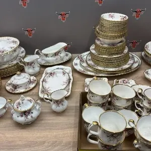 120 Piece Royal Albert Cottage Garden Bone China.