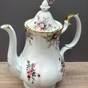 Royal Albert Cottage Garden Coffee Pot Bone