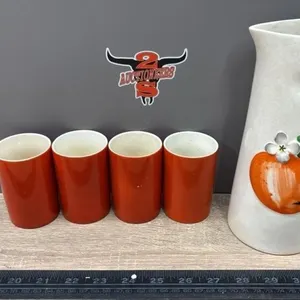 1962 Howard Holt Pitcher & Cups.