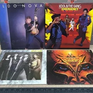 4 Asst. Records - Headpins, Aldo Nova, Etc.