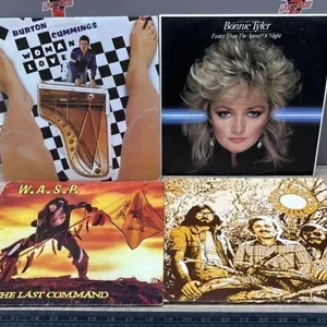 4 Asst. Records - Bonnie Tyler, WASP, Etc.