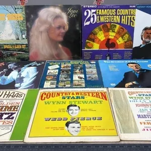 10 Asst. Country Records.