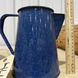 Granite Coffee Pot - missing some parts