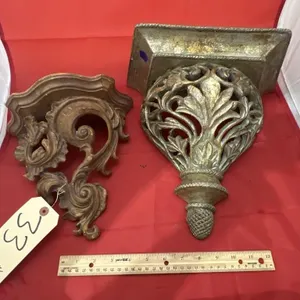 2 - Decorative Wall Mount Shelves