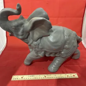 Large Porcelain Elephant 1938
