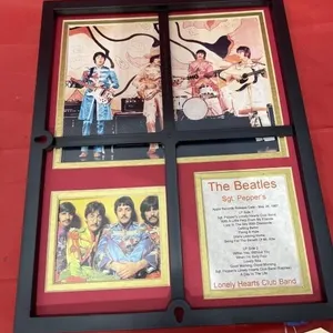 Beatles Framed Photos - no glass - 11"x14"