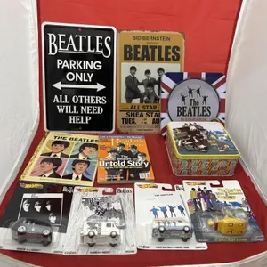 Beatles Memorabilia - Hotwheels - Metal Signs
