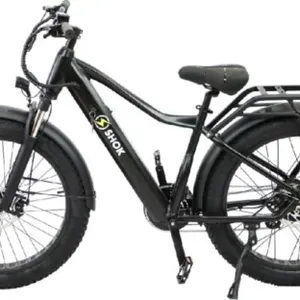 UNUSED SHOK Atomik Fat Tire Mountain Ebike