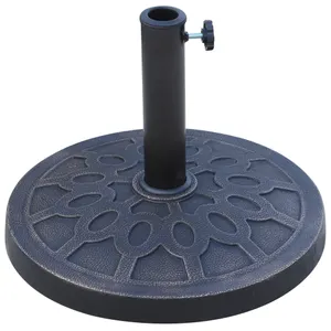 Outsunny 18 Resin Patio Umbrella Base Bronze