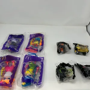 Set of (4) Betty Spaghetty & (4) Tonka Happy Meal Toys