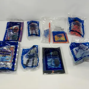 Set of (8) Sharkboy and Lavagirl Happy Meal Toys