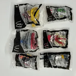 Set of (1) Olympic Ronald Plate, (6) Power Rangers  & (6) Witch Happy Meal Toys