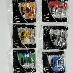 Set of (6) SEGA Electronic Game Happy Meal Toys
