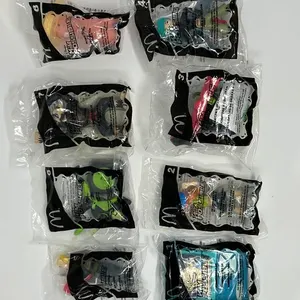 Set of (8) Kim Possible Happy Meal Toys