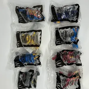 Set of (8) Power Rangers & Dino Thunder Happy Meal Toys