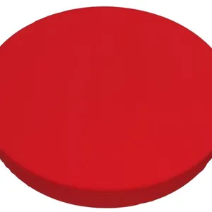 Round Seat Covers 26" Set of 2 Covers for Round Seats in Red