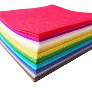 Felt Sheets, 40 Pcs 8 X 12 inches Soft Felt Fabric Sheet, DIY Craft Sewing Pre-Cut.
