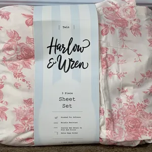 **NEW** Harlow & Wren Twin 3-Piece Sheet Set