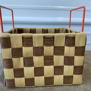 **APPEARS NEW** Seek Small Checkered Crate Storage