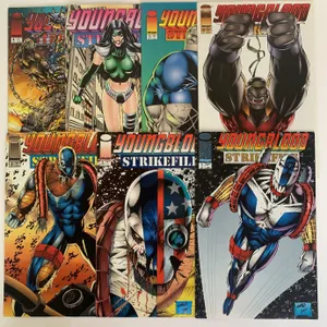 Youngblood Strikefile #1-8 Partial Run (1993-1994)