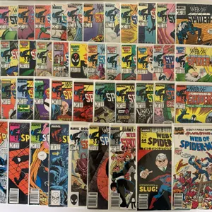 Web of Spider-Man #1-40 Assorted Issues, Annual #1 & Giant-Size Special Lot (1985)