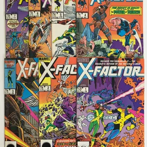 X-Factor #1-7 Early Series Lot (1986)