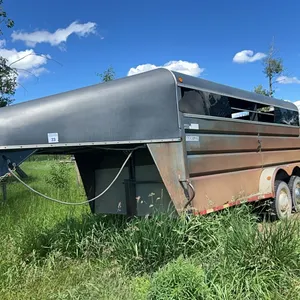 2000 GOERTZEN T/A STOCK TRAILER