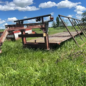 24' TRIDEM GOOSENECK FLATDECK TRAILER - MAKE UNKNOWN