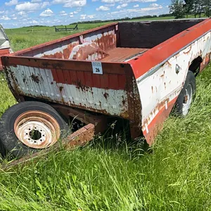 SHOPBUILT 8' S/A TRUCK BOX UTILITY TRAILER