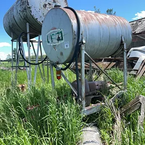 WESTEEL ROSCO 300 GAL FARM FUEL TANK MOUNTED TO TRUCK CHASSIS