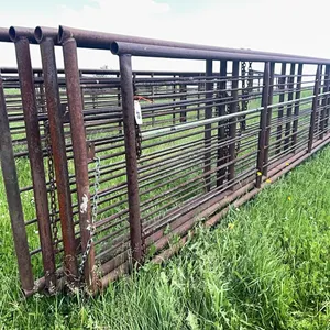 4 - 24' 6 BAR & 1 - 24' 5 BAR FREESTANDING PANELS - SOLD PER PANEL