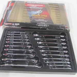 GearWrench 20pc. SAE/Metric Ratcheting Combination Wrench Set