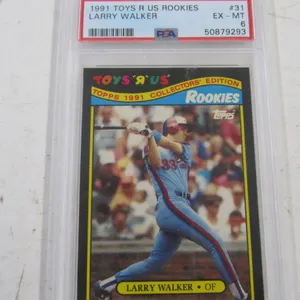 1991 Topps Toys R Us Larry Walker Rookie Card