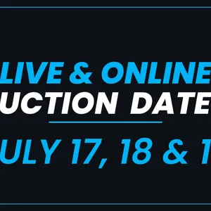 LIVE & ONLINE AUCTION - JULY 17-19