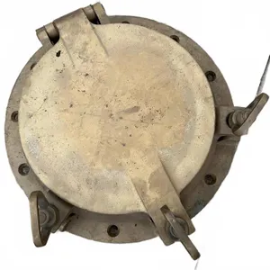 Brass Marine Porthole with Hinged Cover