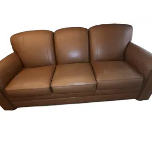La-Z-Boy Genuine Leather Brown Sofa