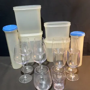 Plastic Drinkware and Storage Containers