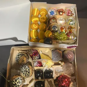 Non-Glass Decorative Christmas Ornaments Lot